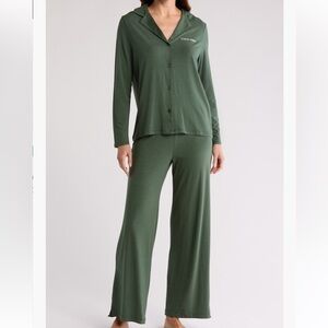 Calvin Klein Green Pajama Set